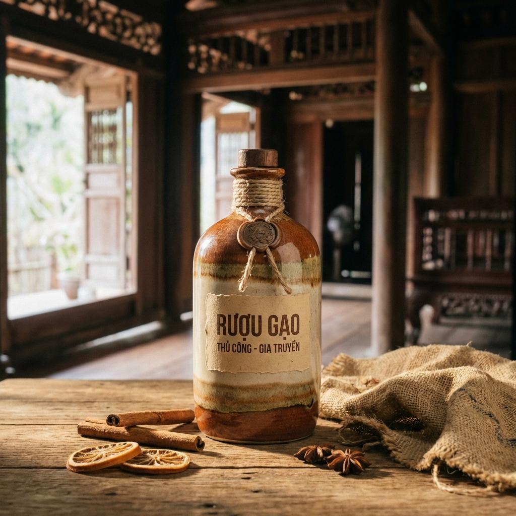 Rượu Nếp Miền Trung Handcrafted